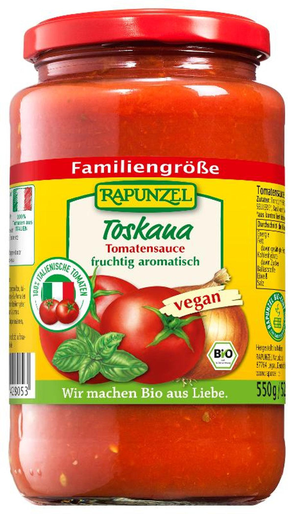 Produktfoto zu Tomatensauce Toskana 550g