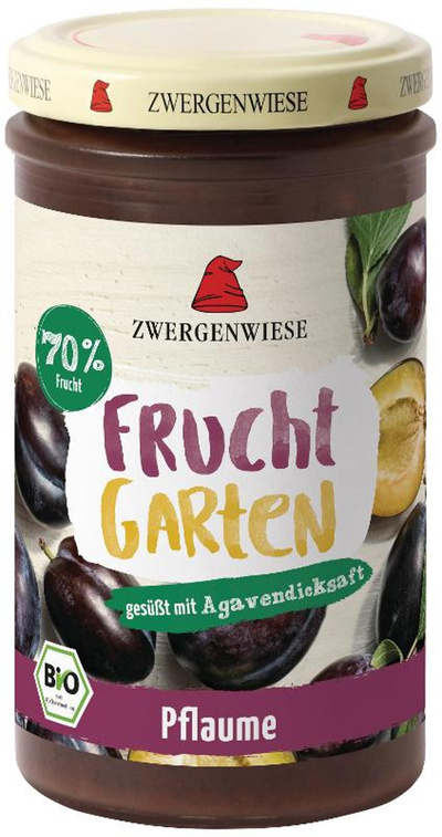 Produktfoto zu Pflaumenmus Fruchtgarten 225g