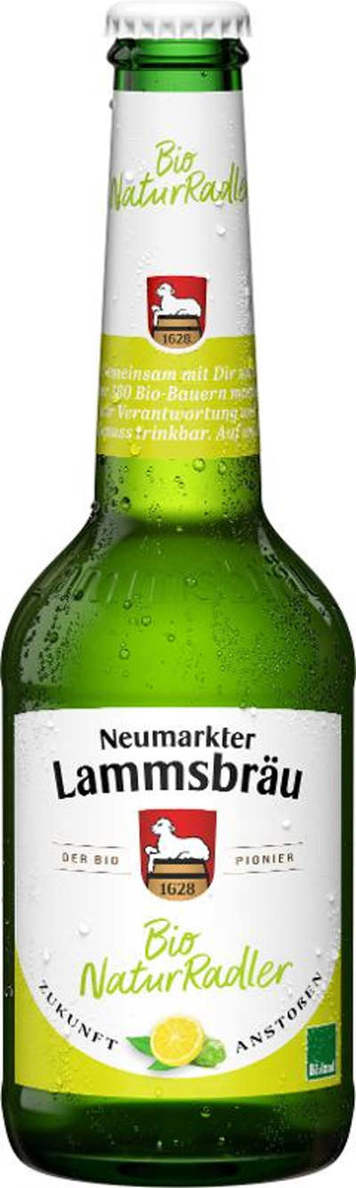 Produktfoto zu Kiste Lammsbräu NaturRadler 10*0,33l