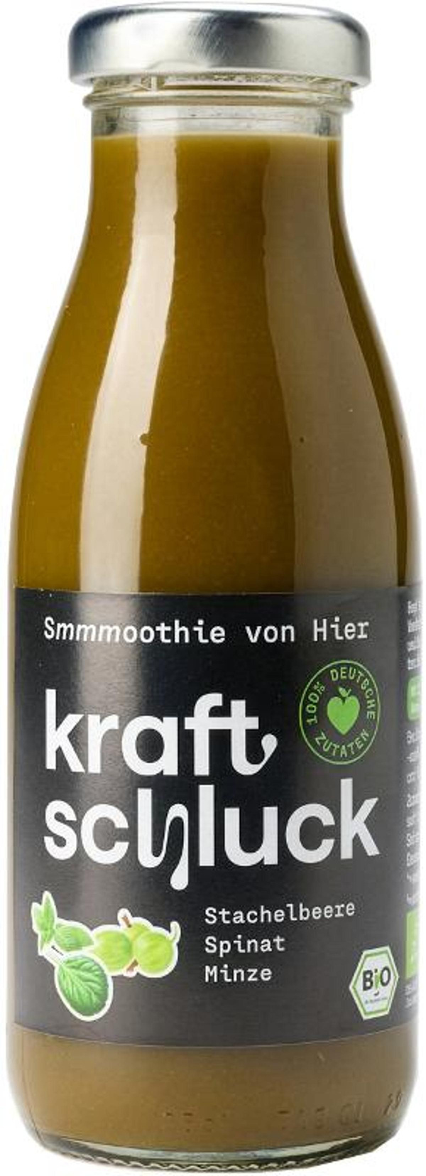 Produktfoto zu Smoothie Stachelbeere-Spinat-Minze 250ml