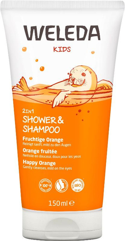 Produktfoto zu Kids Shower & Shampoo Orange 2in1 150ml