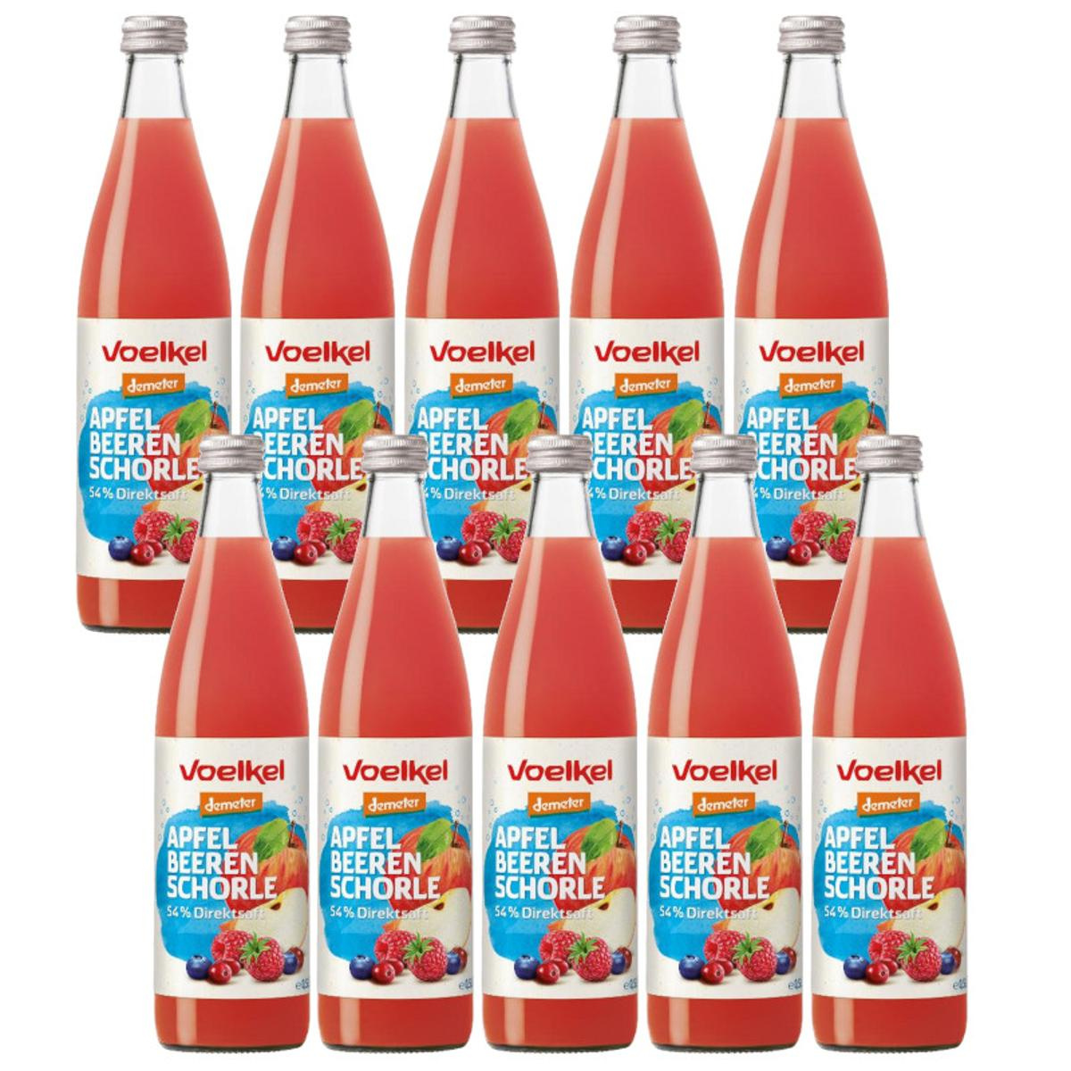Kiste Apfel-Beeren Schorle 10*0,5l
