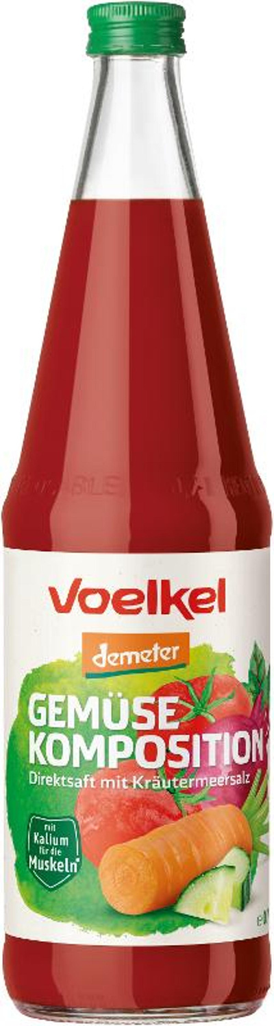 Produktfoto zu Gemüse-Komposition 0,7l Flasche