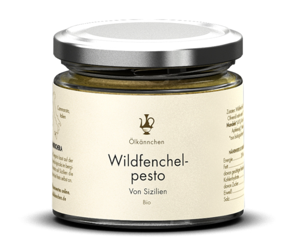 Produktfoto zu Sizialinisches Wildfenchelpesto 190g vom Ölkännchen