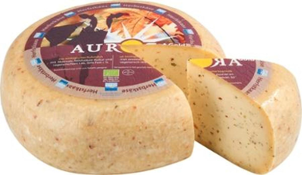 Produktfoto zu Herbstkäse Aurora mit Olive-Tomate-Rosmarin
