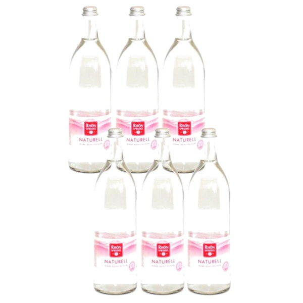 Produktfoto zu Kiste Rhön Sprudel Naturelle 6*1l