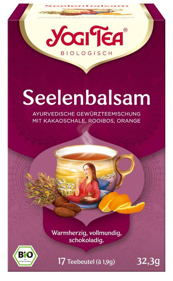 Produktfoto zu Yogi Tee Seelenbalsam 17 Teebeutel