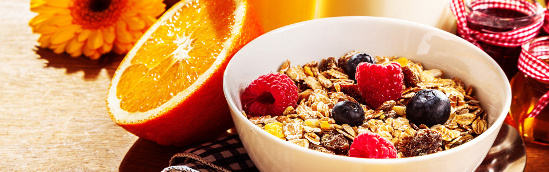 gesundes Frühstück