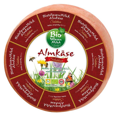 Produktfoto zu Wiesenmilch Almkäse Selektion