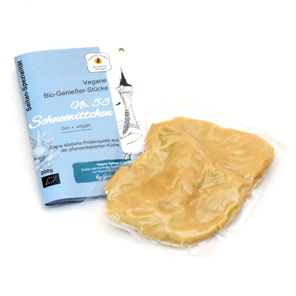 Produktfoto zu Seitan-Steak Schneewittchen