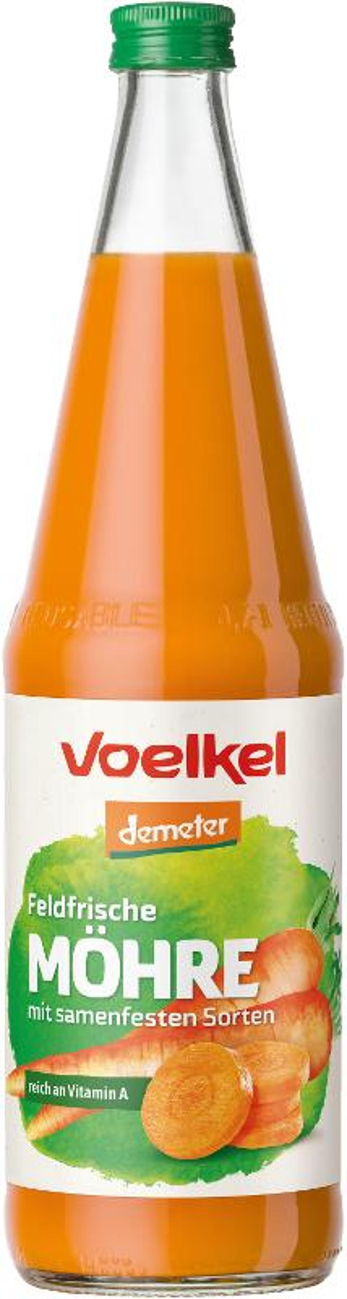 Möhrensaft feldfrisch 0,7l Flasche