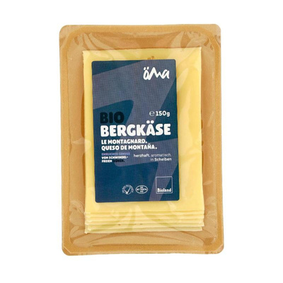 Produktfoto zu Bergkäse in Scheiben 150g
