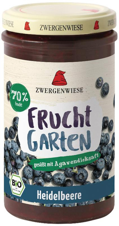Produktfoto zu Fruchtgarten Heidelbeere 225g