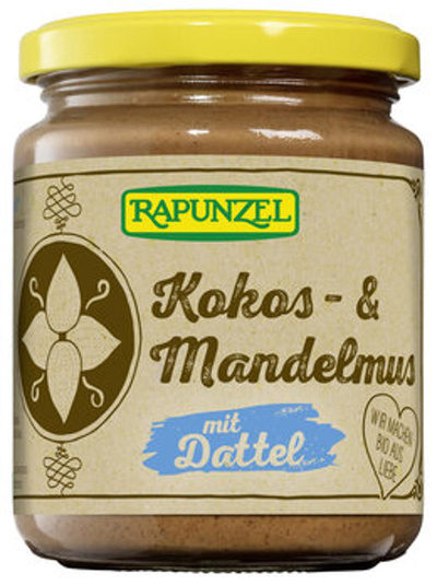 Produktfoto zu Kokos- & Mandelmus mit Datteln 250g