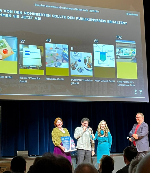 Lotta Karotta erhält den Publikumspreis