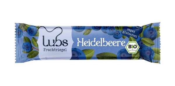 Produktfoto zu Fruchtriegel Heidelbeere 30g