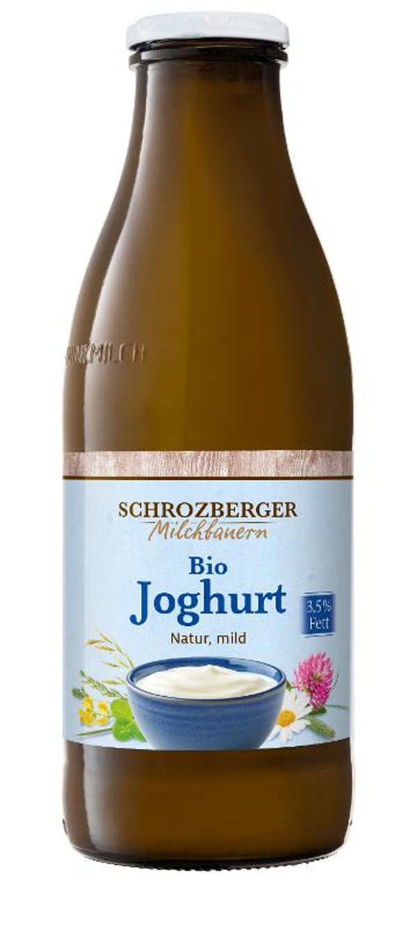 Produktfoto zu Joghurt natur 1-Liter-Flasche