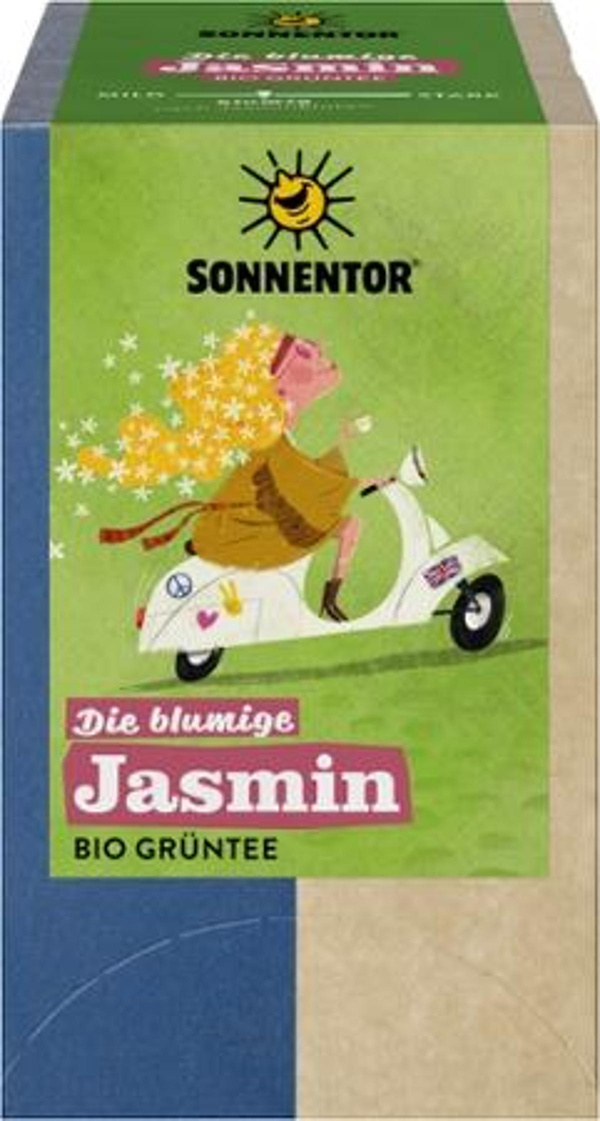 Produktfoto zu Jasmin Grüntee 18 Teebeutel