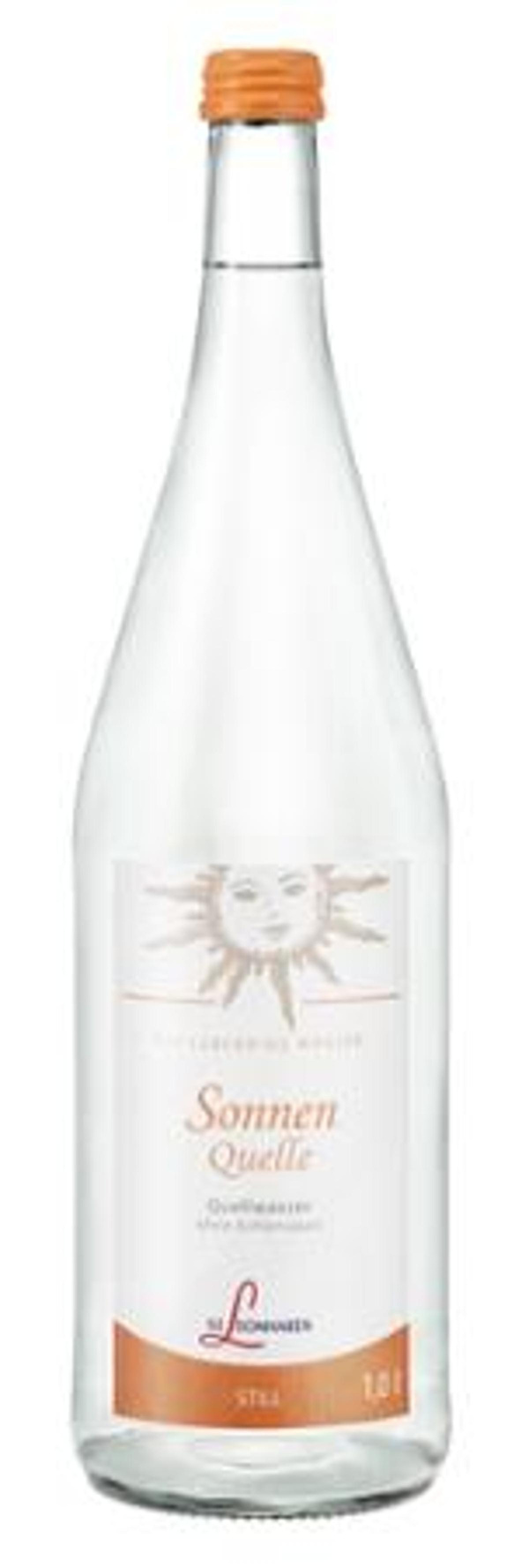 Produktfoto zu Kiste Sonnenquelle St. Leonhard 6*1l