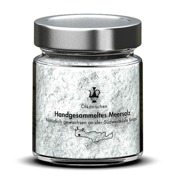 Produktfoto zu Meersalz 180g aus Kreta vom Ölkännchen